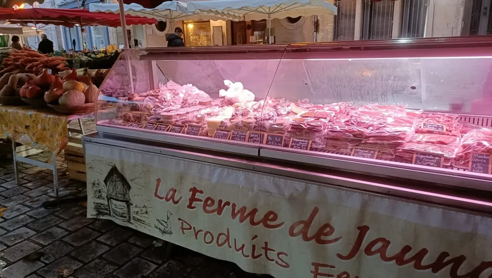 La ferme de Jaunour marché