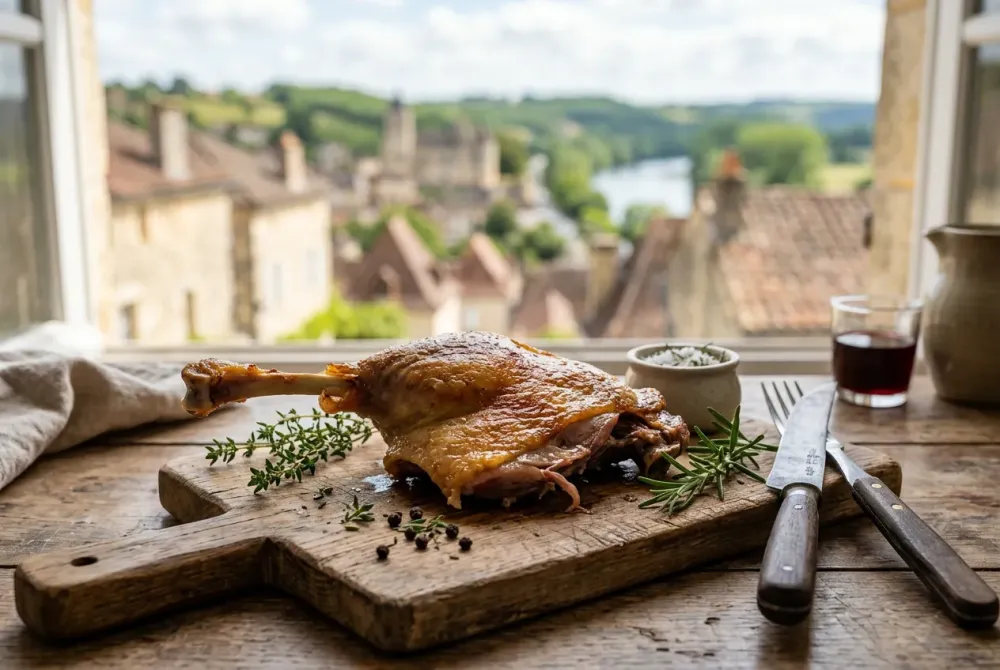 Cuisse de canard confite