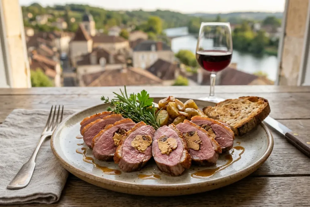 confit de canard à Périgueux